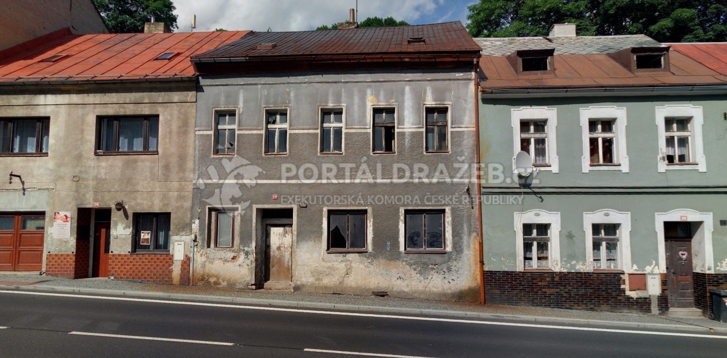 Dům v Jáchymově, okres Karlovy Vary, podíl 1/2