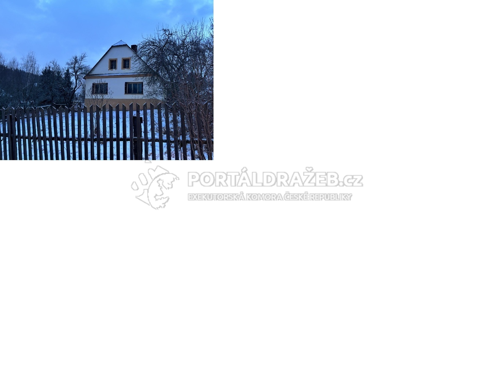 Elektronická dražba podílu id. 1/20 na rodinném