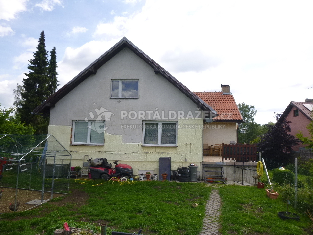 Rodinný dům v obci Dubno, okr. Příbram