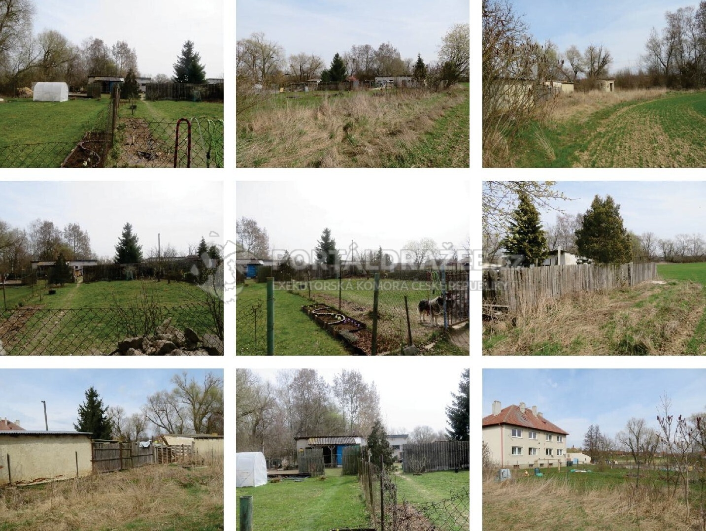 pozemky v obci Litohoř, okres Třebíč