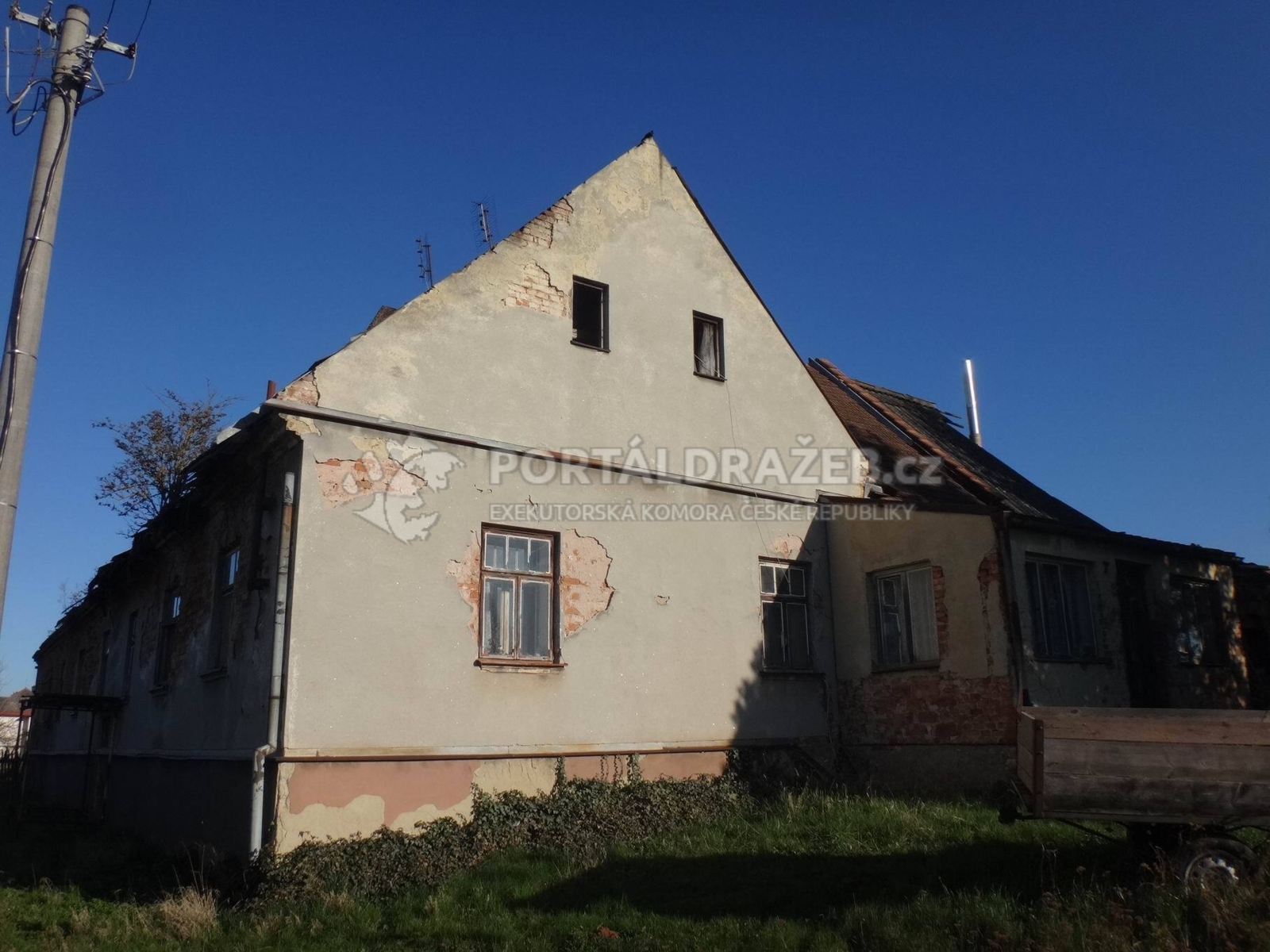 Podíl na pozemcích s torzem objektu v obci Kunčina, okr. Svitavy