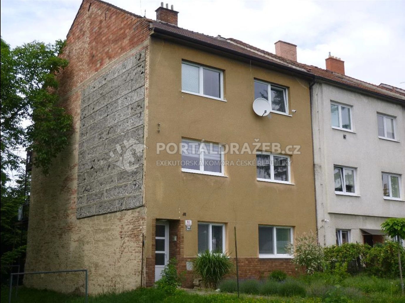 3/13 rodinného domu s pozemky (k.ú. Židenice,