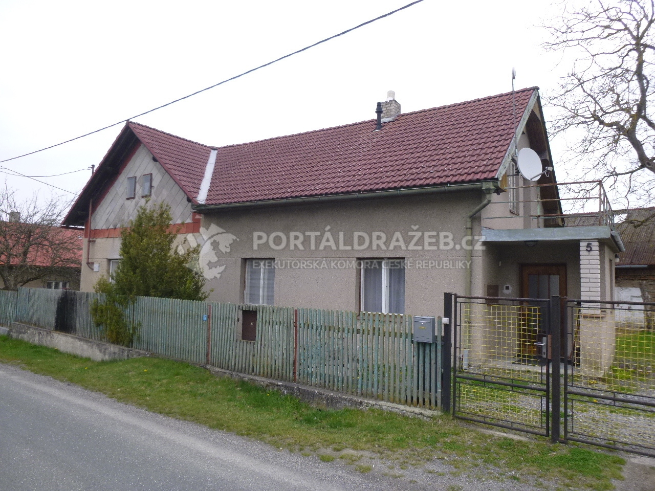 Rodinný dům v obci Nejepín, okr. Havlíčkův Brod